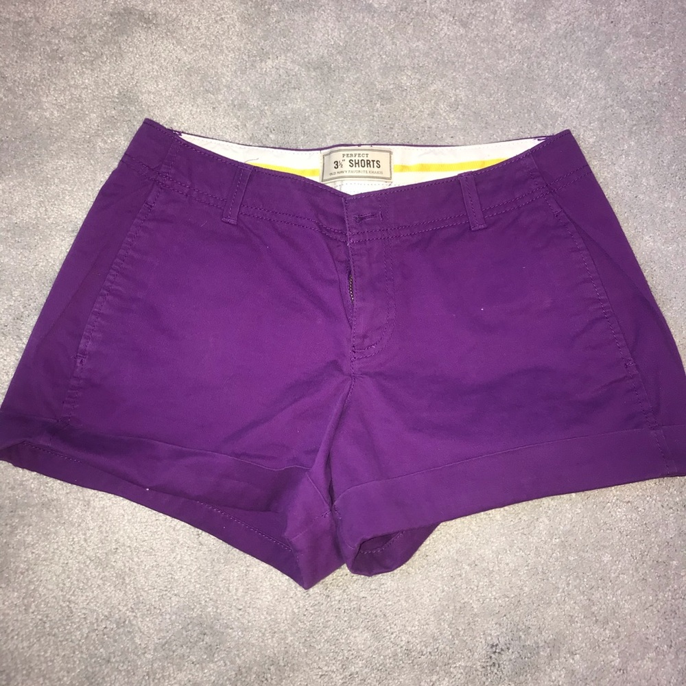 Purple Old Navy shorts